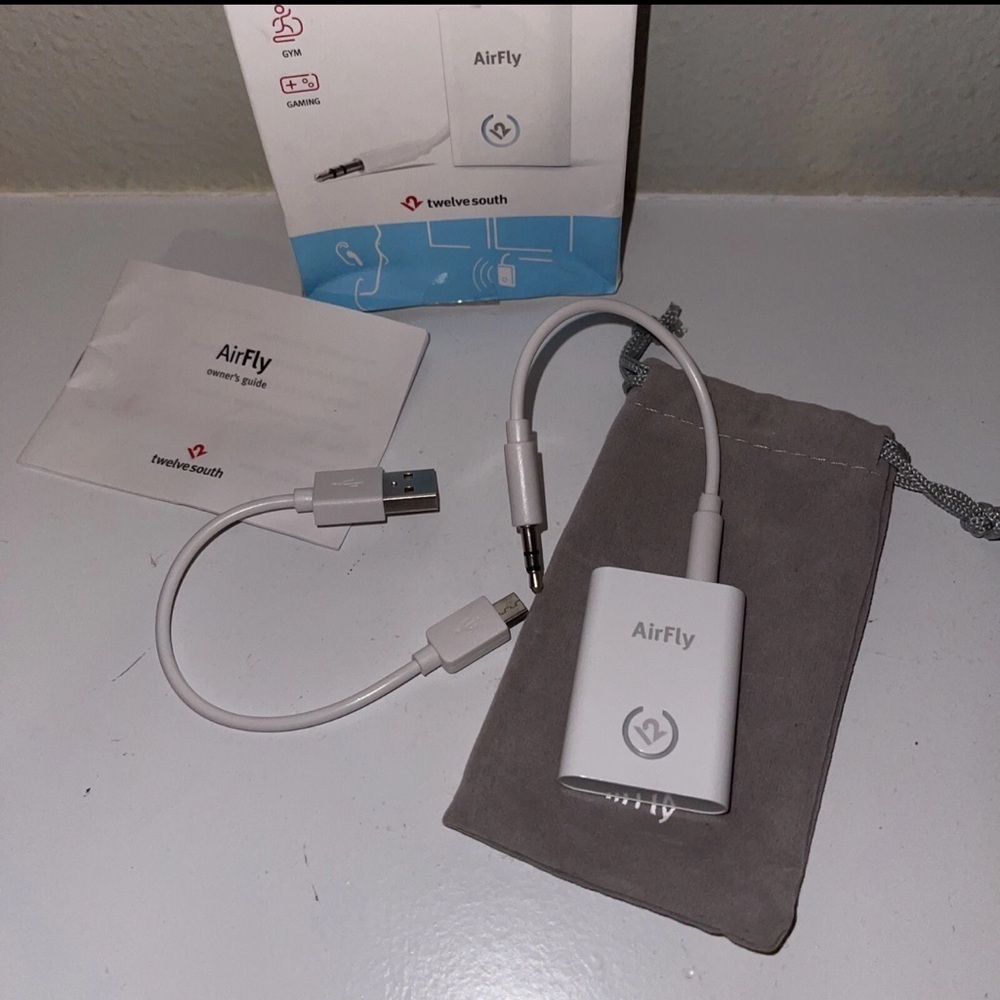 Twelve South AirFly Wireless Transmitter for AirPods + Wireless Headphone